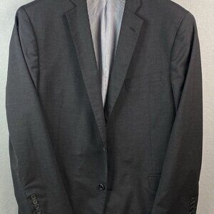 Brooks Brothers Explorer‎ Sport Coat Men 46L Regent Fit Gray Wool Blend 2 Button